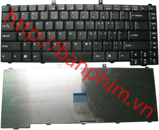 Bàn phím laptop Acer Aspire 5572 3690 3650 3100 5100 5110 5500 5610 5610z 5630 5650 5680 keyboard 