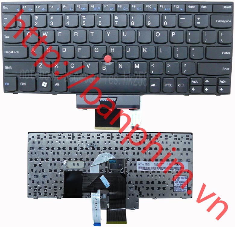 Bàn phím Lenovo Thinkpad Edge E120 E125 E220 E220S X121E keyboard 