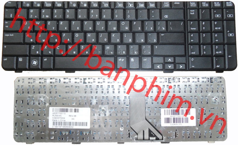 Bàn phím HP Pavilion G70 G71 HDX7000 Presario CQ70 CQ71 Keyboard 