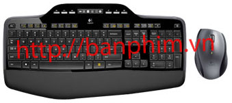 Bàn phím không dây Logitech Wireless Desktop MK710