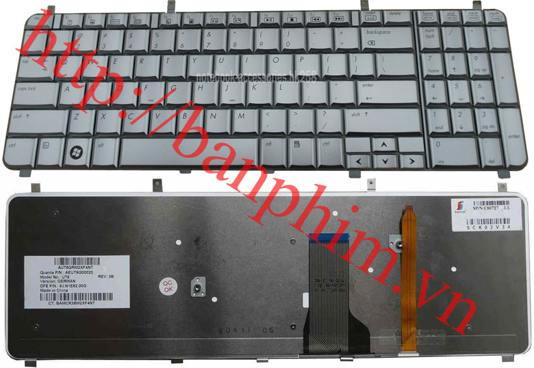 Bàn phím laptop HP HDX 16 X16T HDX16 Keyboard