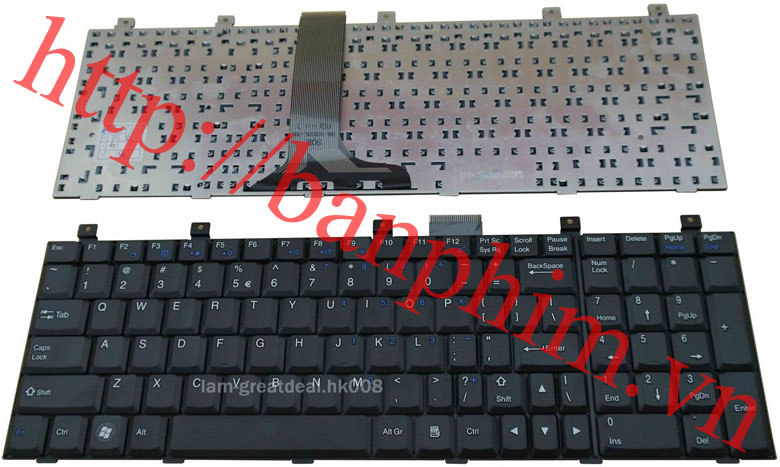 Bàn phím laptop MSI GX6 GX620 GX660R GX630 GX640 GX660 GT660 GT680 GT683 MS-16F2 MS-16F3 Keyboard 