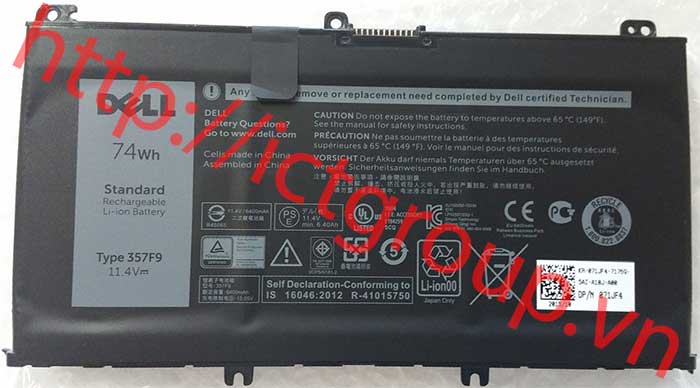Pin Battery Dell Inspiron 7567 