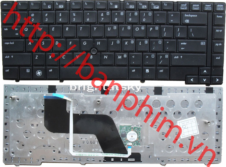 Bàn phím laptop HP EliteBook 8440p 8440w 8440 Keyboard 594052-001 