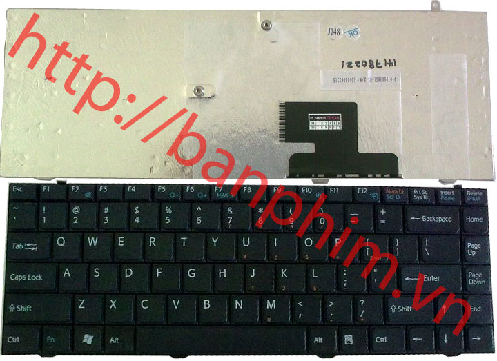 Bàn phím laptop SONY VAIO VGN-FZ Series VGN-FZ11L VGN-FZ180E VGN-FZ21M VGN-FZ18N VGN-FZ230 Keyboard 