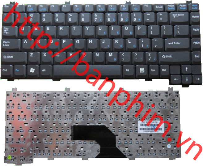 Bàn phím laptop Fujitsu SIEMENS Amilo L7300 V2010 Keyboard  