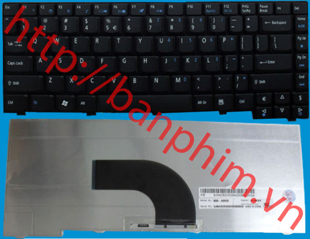 Bàn phím laptop Acer Aspire 2420 2920 2920Z 1000 6292 keyboard 