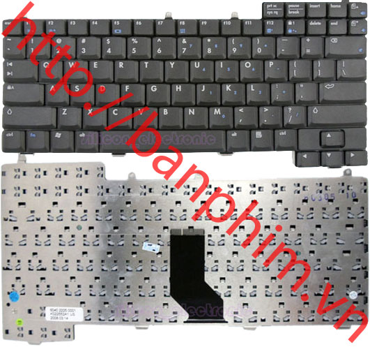 Bàn phím laptop HP Pavilion nx9000 nx9005 nx9010 nx9015 nx9020 nx9030 nx9040 NX6120 ZE4000 keyboard 