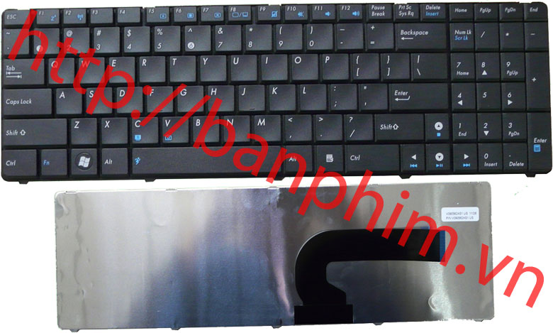 Bàn phím laptop ASUS N73 N73JN N73J N53 N53J N61V N60 N61J N61 U50V U50 UL50 UX50 K52 N71 G60 G51 G72 G73 X61 K52