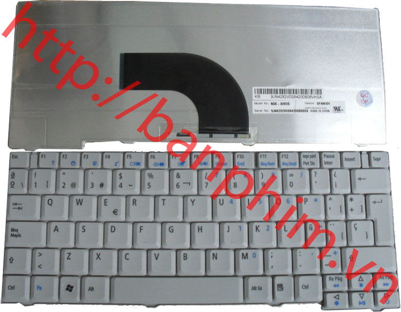 Bàn phím laptop Acer TravelMate 6230 6231 6232 6290 6291 6292 6293 6252 Keyboard 