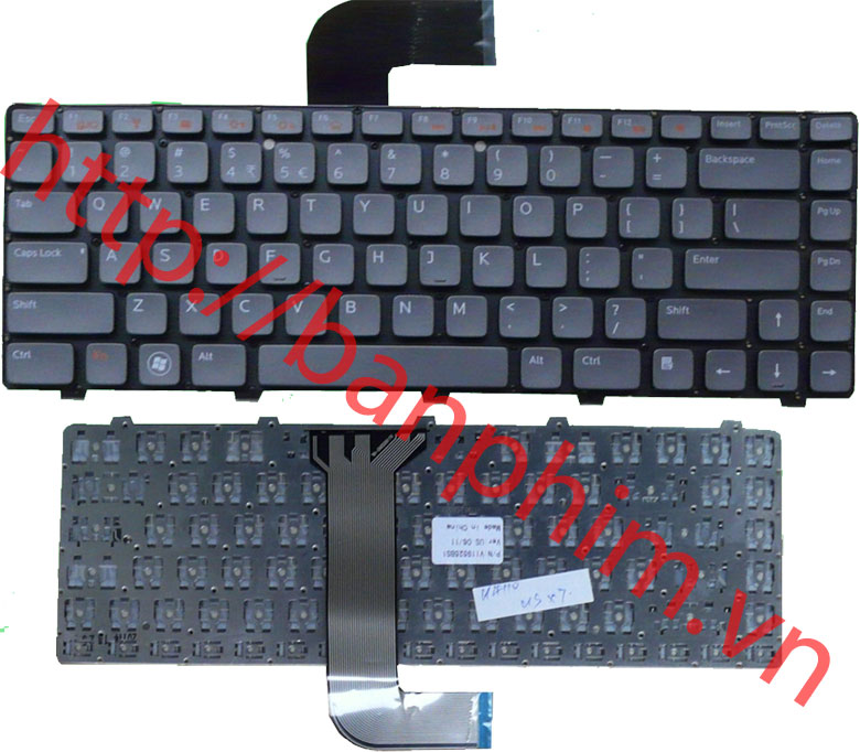 Bàn phím laptop keyboard Dell Vostro 3350 V3350 3450 V3450 3550 3555 XPS 15 L502X 9DTC7 09DTC7 4341X 04341X