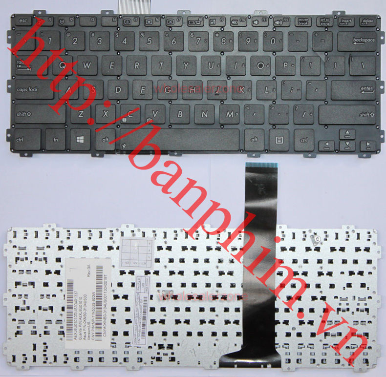 Bàn phím laptop ASUS X301 X301A X301K X301S X301U Keyboard