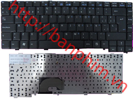 Bàn phím laptop Asus Z90R Z9000 keyboard