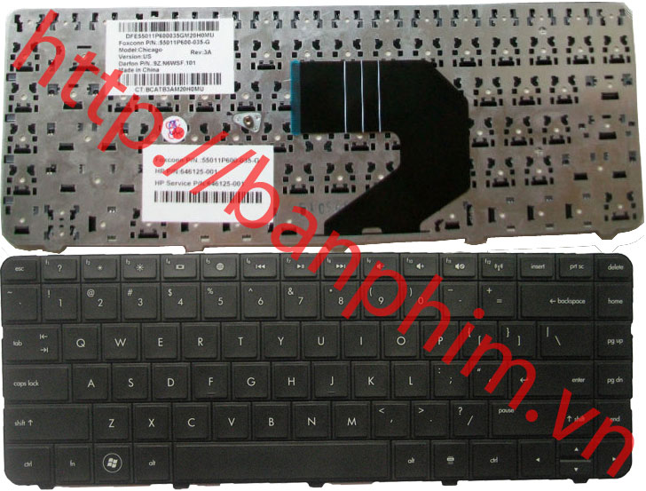 bàn phím laptop HP H430 H431