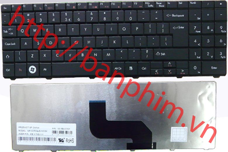 Bàn phím laptop Gateway NV510ZV keyboard 