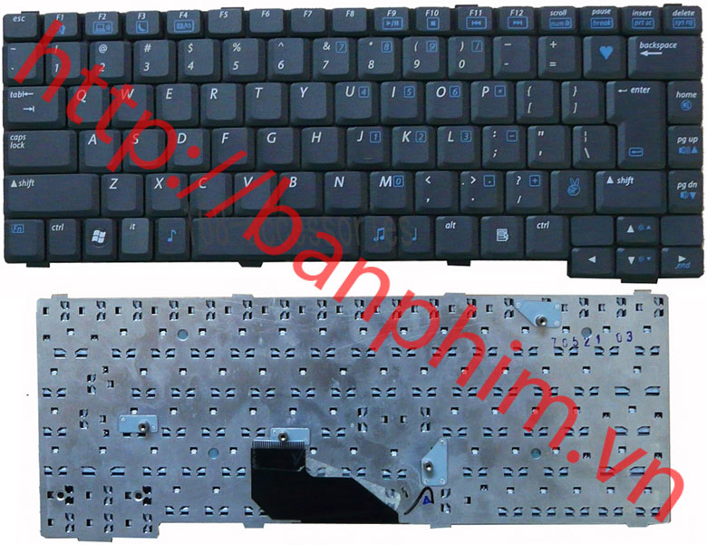 Bàn phím laptop Gateway MX6957 MX6958 MX6959 MX6961 NX510S NX510X Keyboard