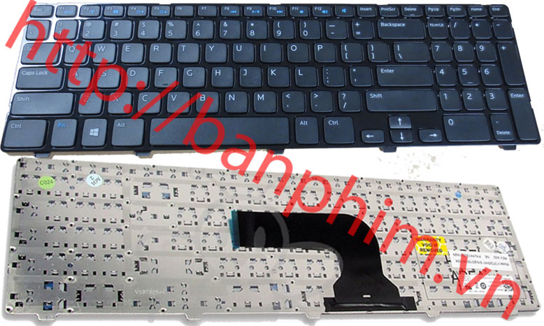 Keyboard for Dell Inspiron 15R 3521 3537 5421 5521 5537 5535 M531R-5535