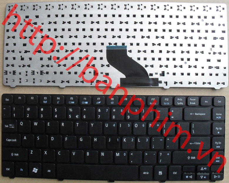 Bàn phím laptop Acer Aspire 5740 5740g 5740D 5741 keyboard 