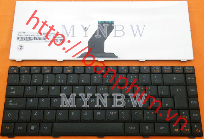 Bàn phím LENOVO Ideapad 3000 B450 B450B Keyboard 