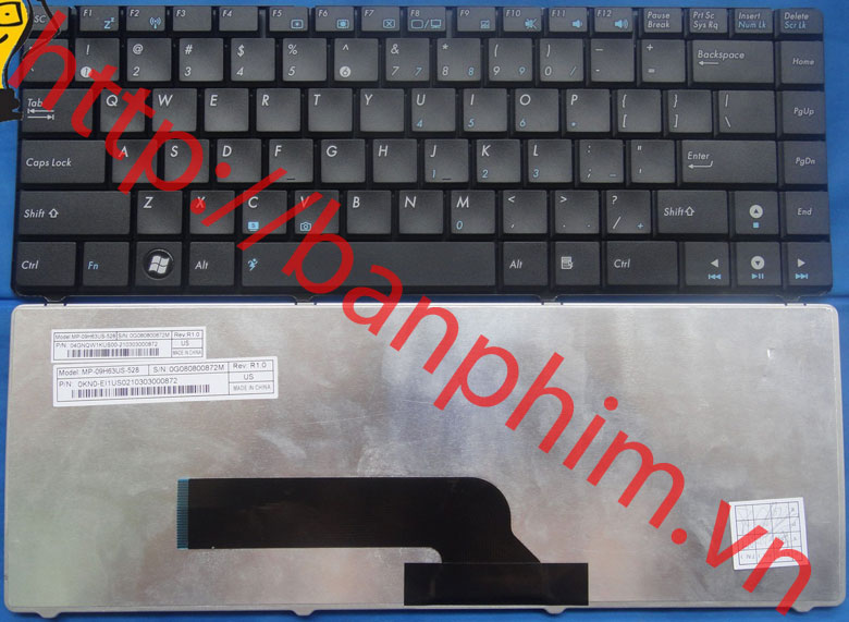 Bàn phím ASUS X8 X8AA X8AC X8AI X8AE X8AIP X8IC X8W X8IN keyboard 