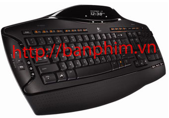 Bàn phím không dây Logitech Cordless Desktop® MX™ 5500 Revolution