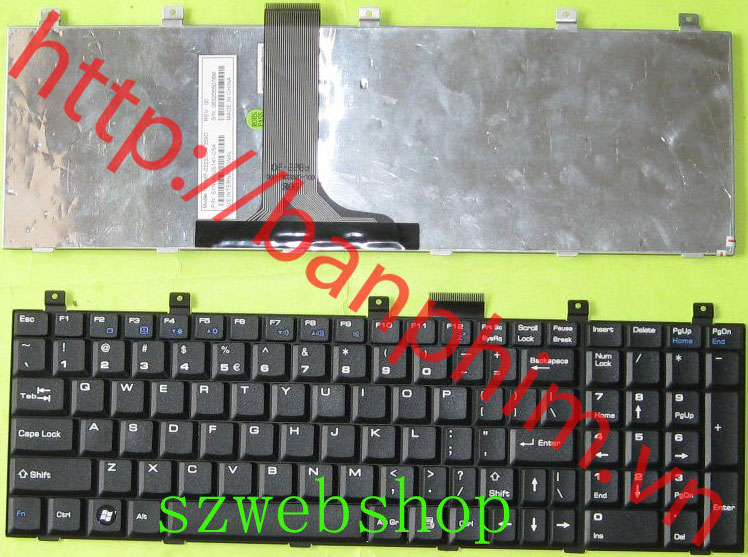 Bàn phím laptop MSI GX620 MS-1651 GX630 MS-1652 GX640 Keyboard 