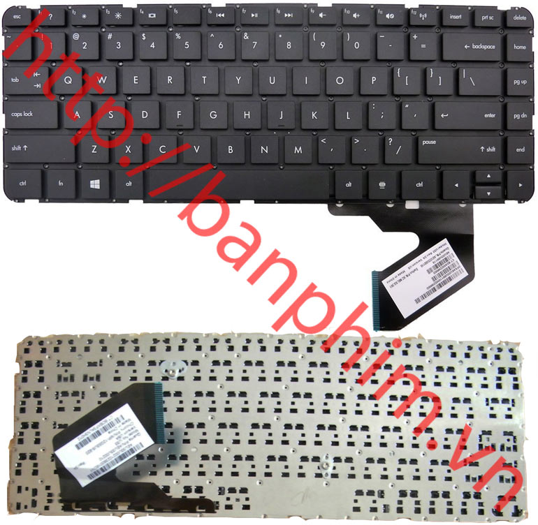 Bàn phím laptop HP Pavilion Sleekbook 14 14-B009TU 14-b130us 14-b102xx 14-b110us 14-b120dx Keyboard 