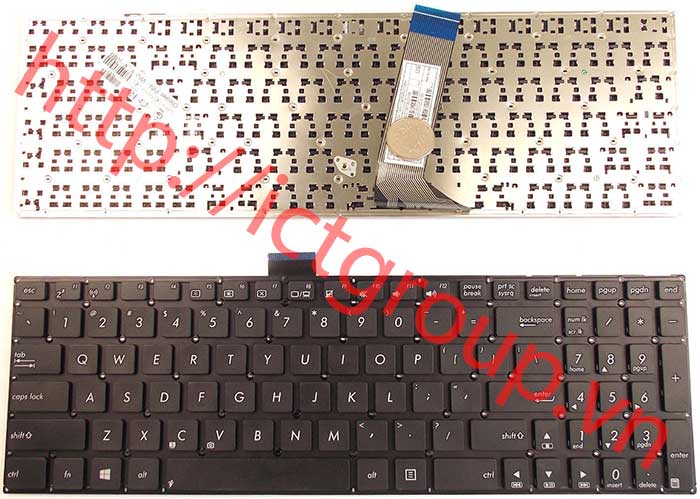 Bàn Phím Keyboard Laptop ASUS X502C