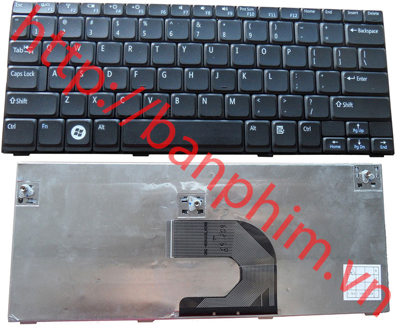 Bàn phím laptop Dell Inspiron mini 10 1012 1018 keyboard 