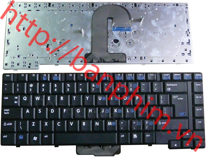 Bàn phím laptop HP Compaq 6510 6510b 6515 6515b Keyboard 
