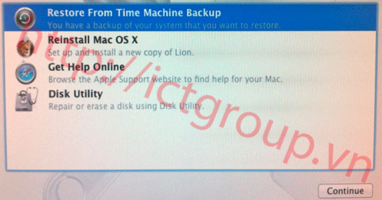 Reinstall Mac OS X